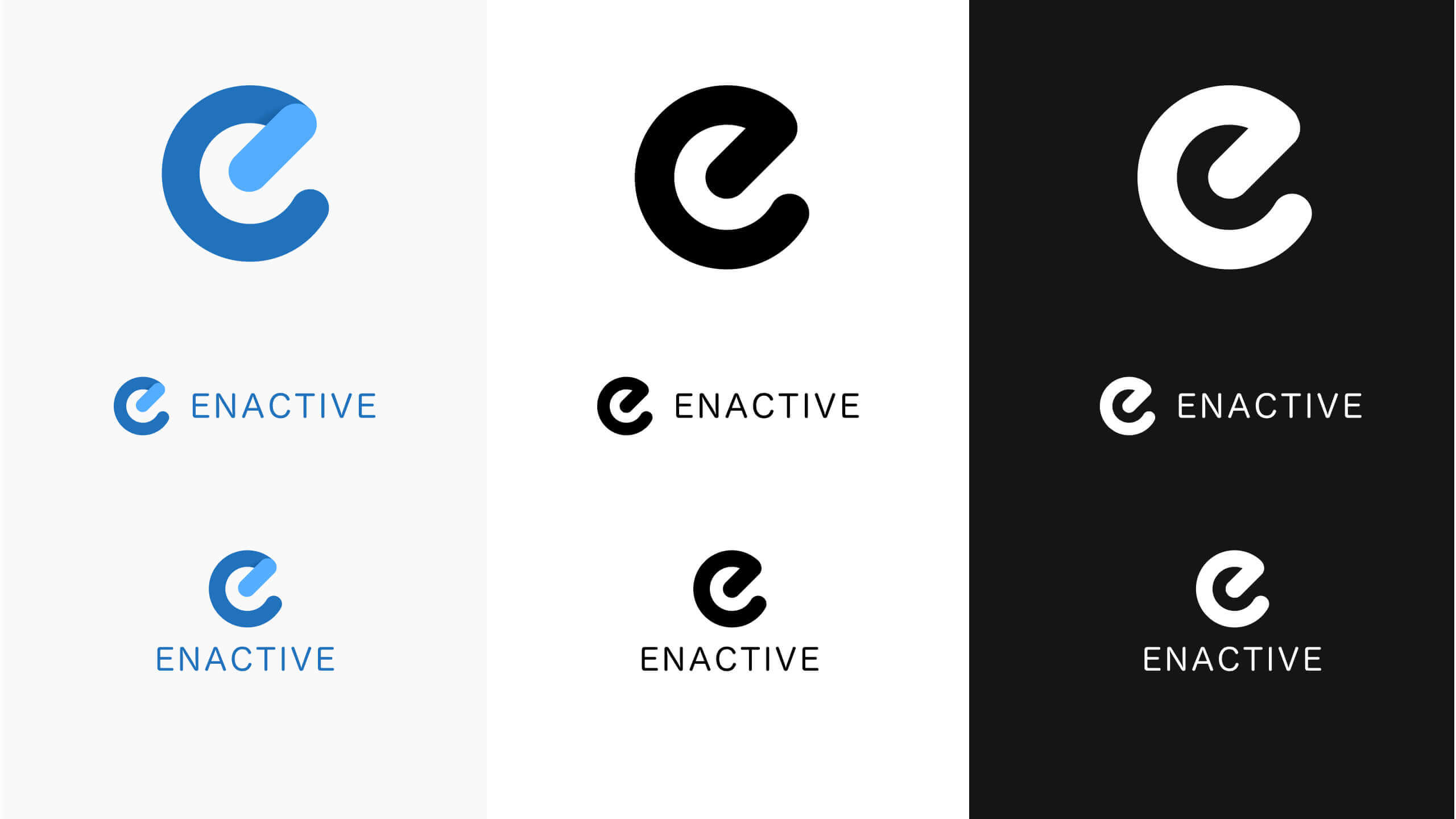 Enactive — logo variations