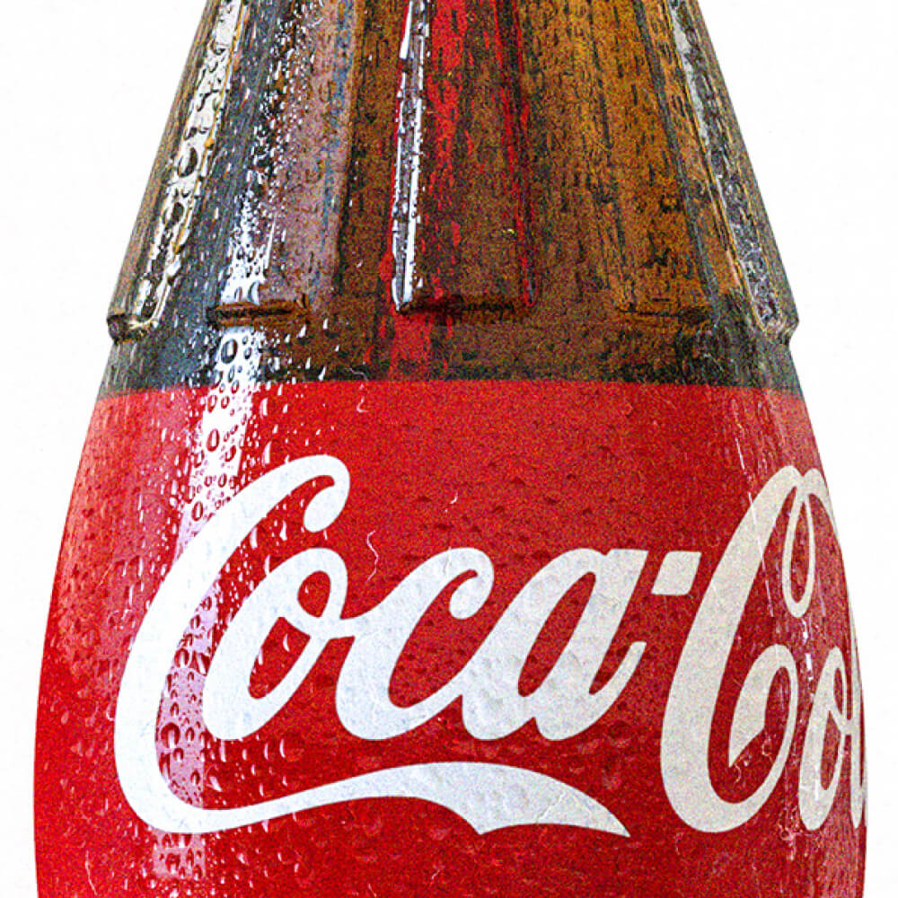 A coke bottle